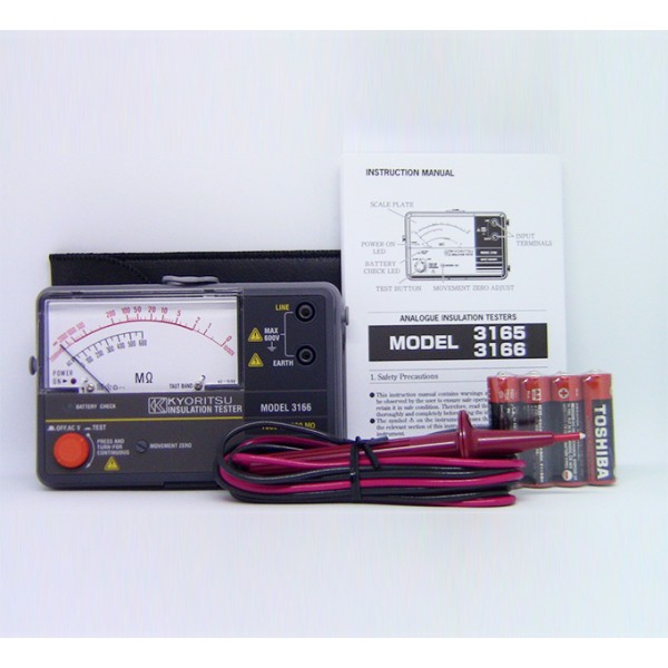 Kyoritsu MODEL 3165 Analogue Insulation Testers